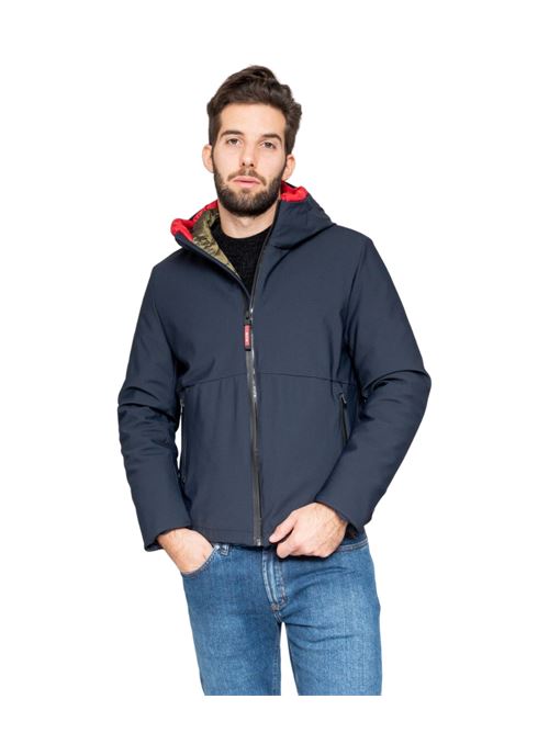 Blue gib men's down jacket RIHUNIK | RIMA164J F0048.888